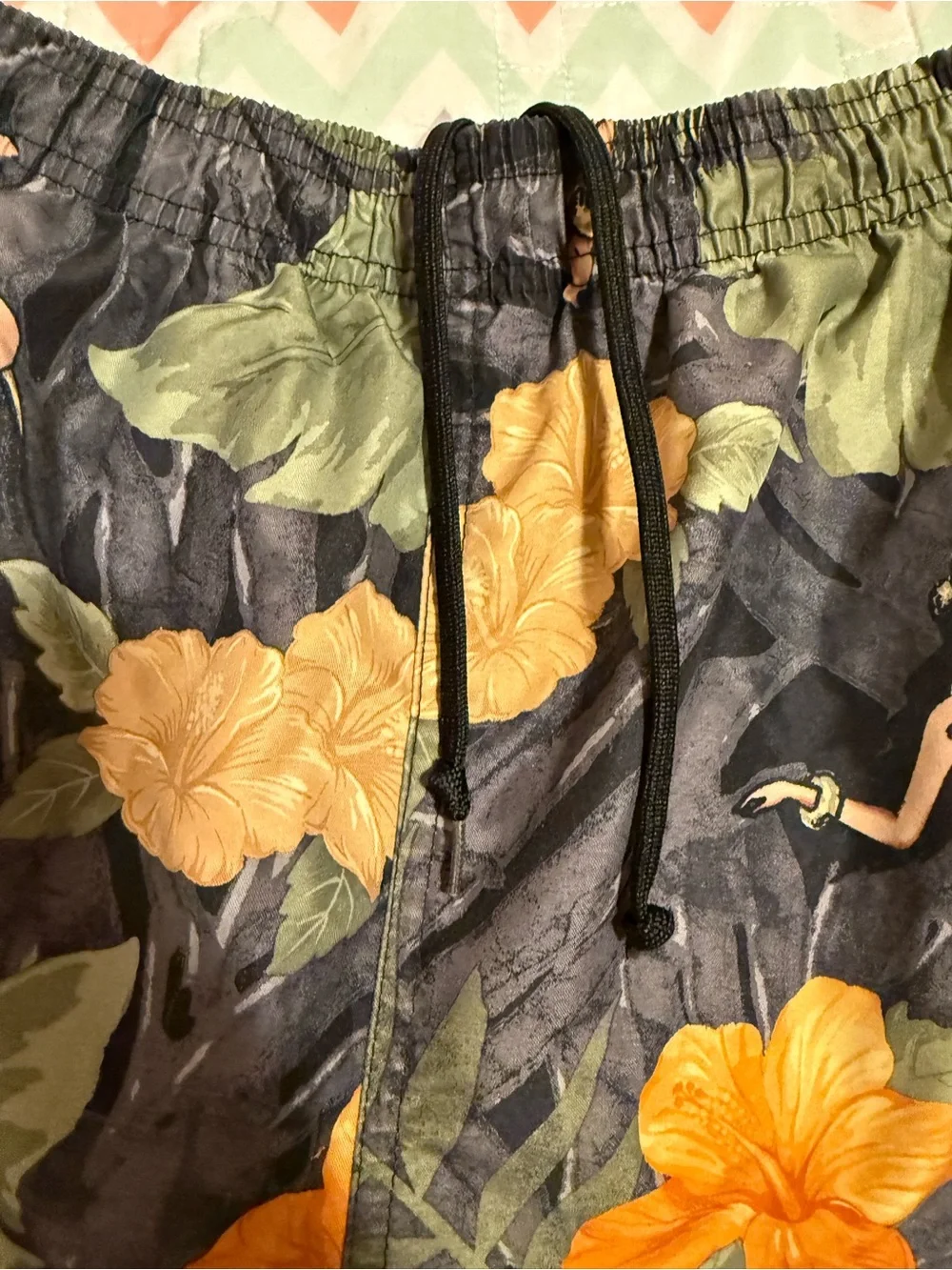 Breakwater Men’s Hawaiian Swim Trunks.